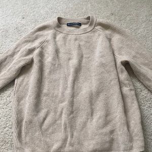 Brandy Tan cashmere sweater